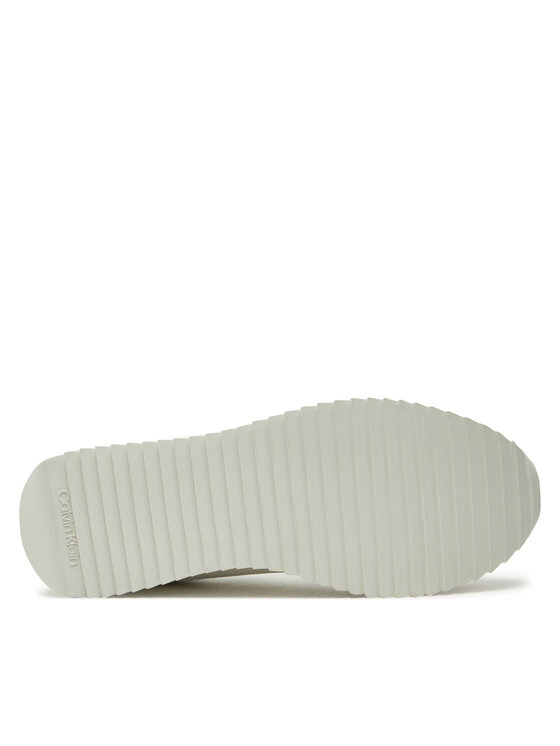Calvin Klein Calvin Klein Снікерcи Runner Lace Up - Mono Mix HW0HW02294 Білий