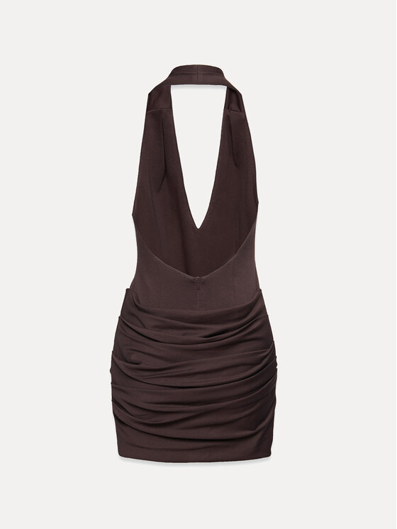 La Mania La Mania Abito da sera BLANCA Marrone Basic Fit