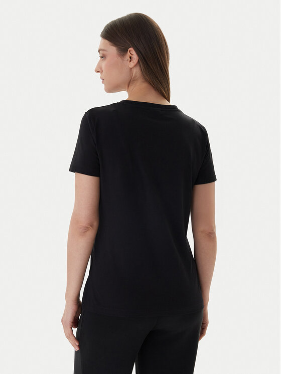 Guess Guess Tričko V3BI11 J1314 Čierna Regular Fit