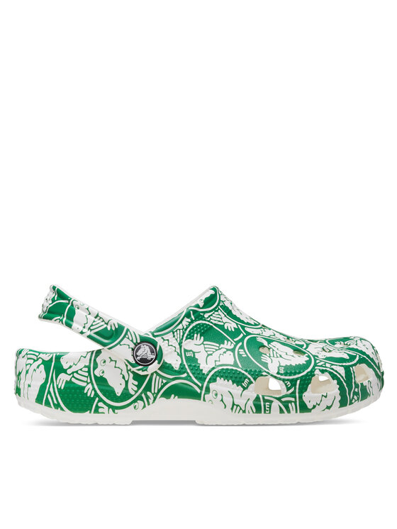 Klapki Crocs, Rozmiar 38/39, Zielone, Classic Duke Print Clog 210003