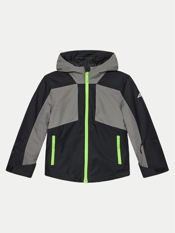 4F 4F Лижна куртка 4FJWAW24TTJAM536 Чорний Regular Fit