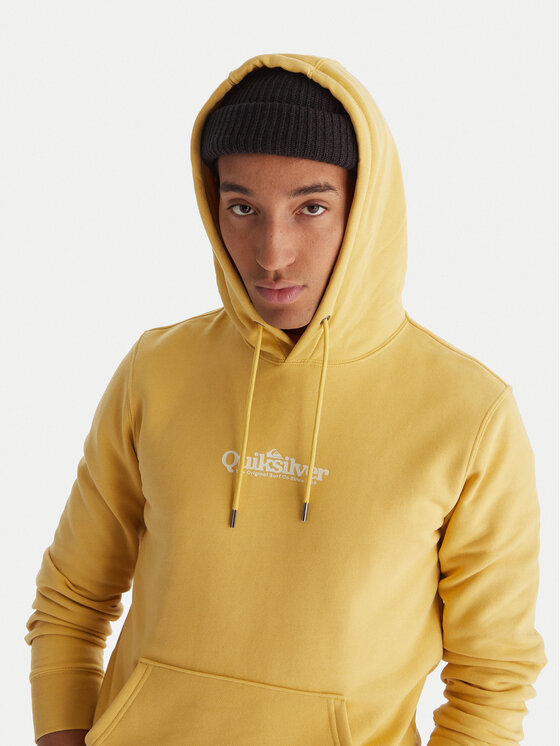 Quiksilver Quiksilver Bluză Screen Fleece Fineline EQYFT05136 Galben Regular Fit