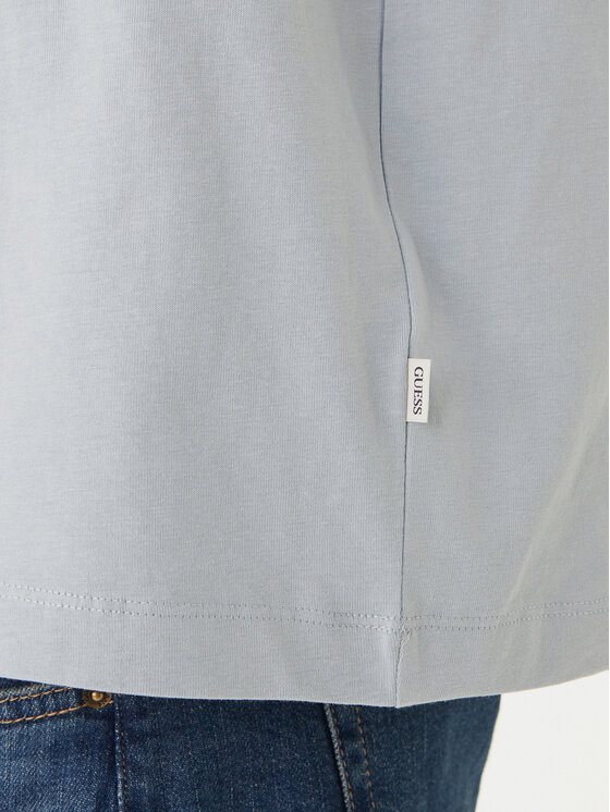 Guess Jeans Guess Jeans T-Shirt M4YI46 K8FQ4 Modrá Regular Fit