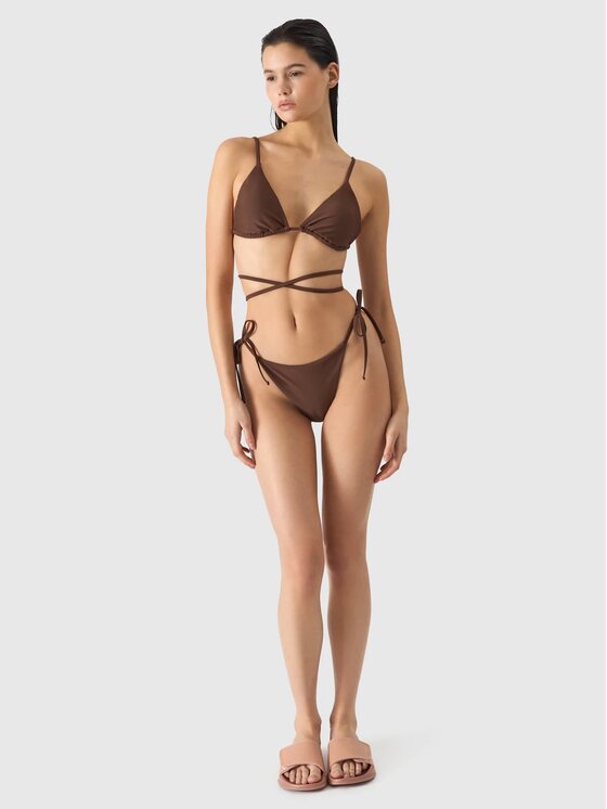 4F 4F Bikiny 4FWSS24UBKTF041-81S Hnedá