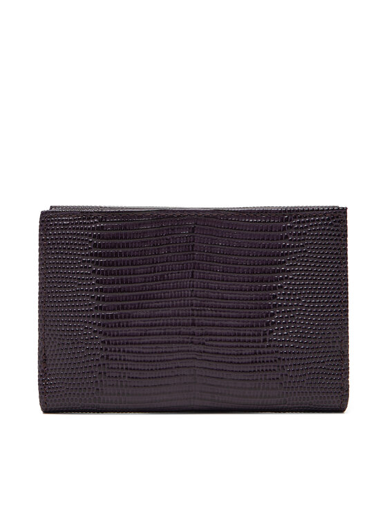 Coccinelle Coccinelle Голям дамски портфейл TL4 Metallic Lizard E2 TL4 11 66 01 Виолетов