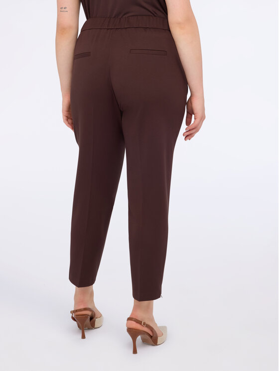 Fiorella Rubino Fiorella Rubino Pantaloni di tessuto P182L002208N022 Marrone Regular Fit