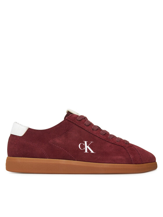 Calvin Klein Jeans Calvin Klein Jeans Sneakersy Low Profile Cupsole Su YM0YM01321 Bordowy