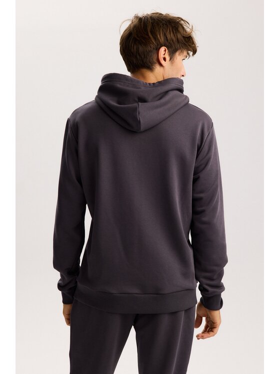 ROUGH RADICAL ROUGH RADICAL Bluza COTTON ACTIVE HOODIE MEN Szary Regular Fit