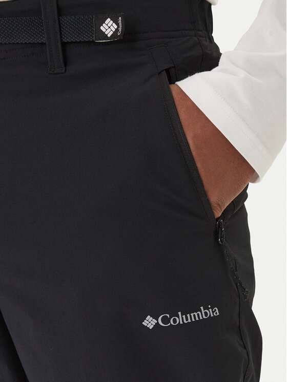 Columbia Columbia Outdoorové nohavice Essential Hike™ 2136921 Čierna Regular Fit