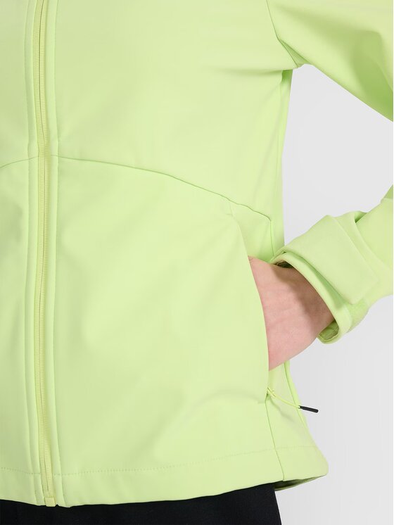 4F 4F Kurtka softshell 4FWSS25TSOFF320-45S Zielony Regular Fit