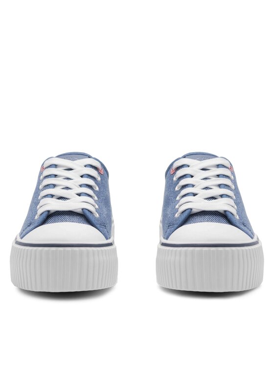 Beverly Hills Polo Club Beverly Hills Polo Club Sneakers aus Stoff BHPC027M Blau