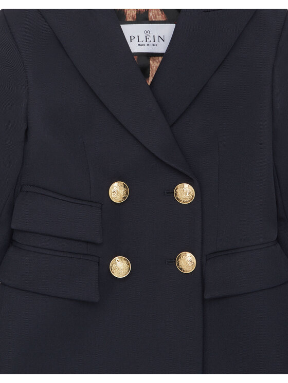 PHILIPP PLEIN PHILIPP PLEIN Giacca da abito 28249 Blu scuro Basic Fit
