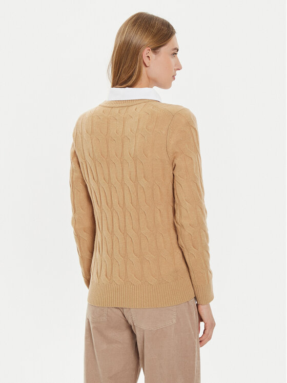 Tommy Hilfiger Tommy Hilfiger Pullover WW0WW43586 Beige Regular Fit