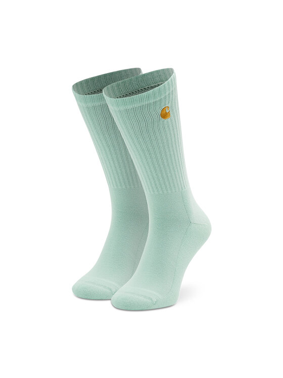 Carhartt WIP Чорапи дълги мъжки Chase I029421 Зелен