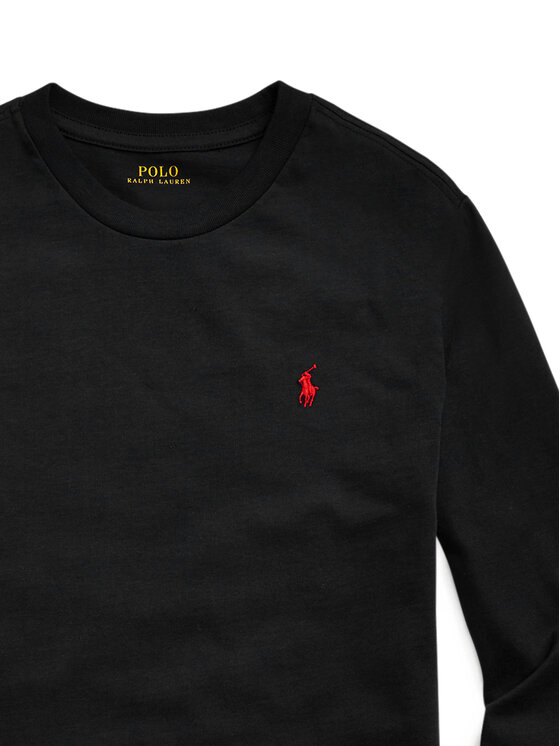 Polo Ralph Lauren Polo Ralph Lauren Blúzka 323843804001 Čierna Regular Fit