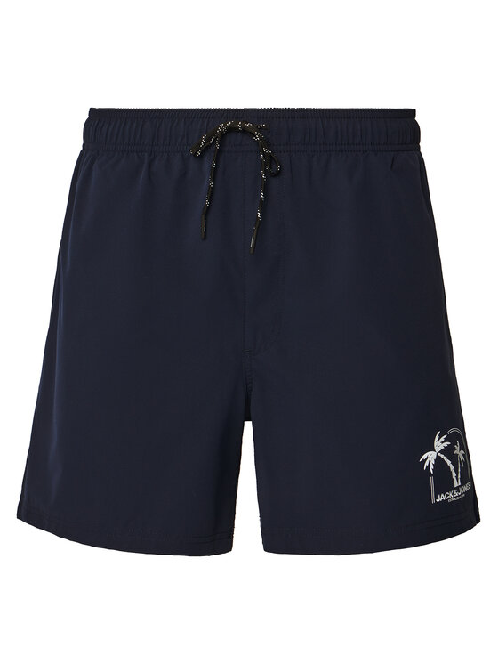 Jack & Jones Jack & Jones Szorty kąpielowe Maui 12278729 Granatowy Regular Fit