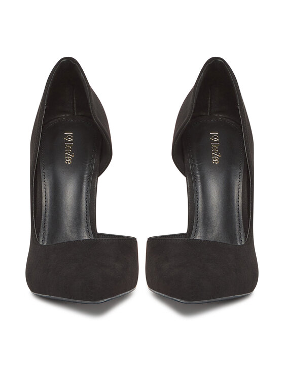 DeeZee DeeZee Pantofi cu toc subțire DZ0024 Negru