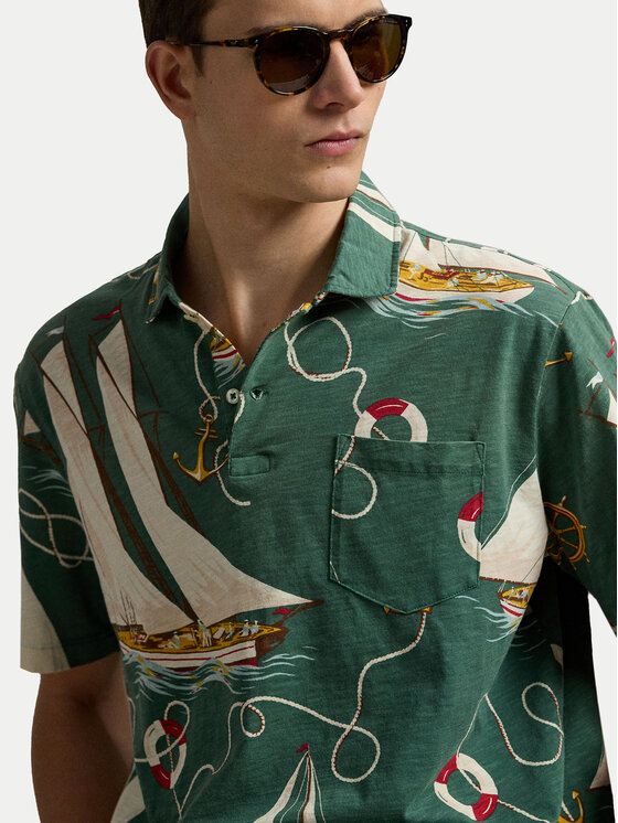 Polo Ralph Lauren Polo Ralph Lauren Tricou polo 710971786001 Verde Classic Fit