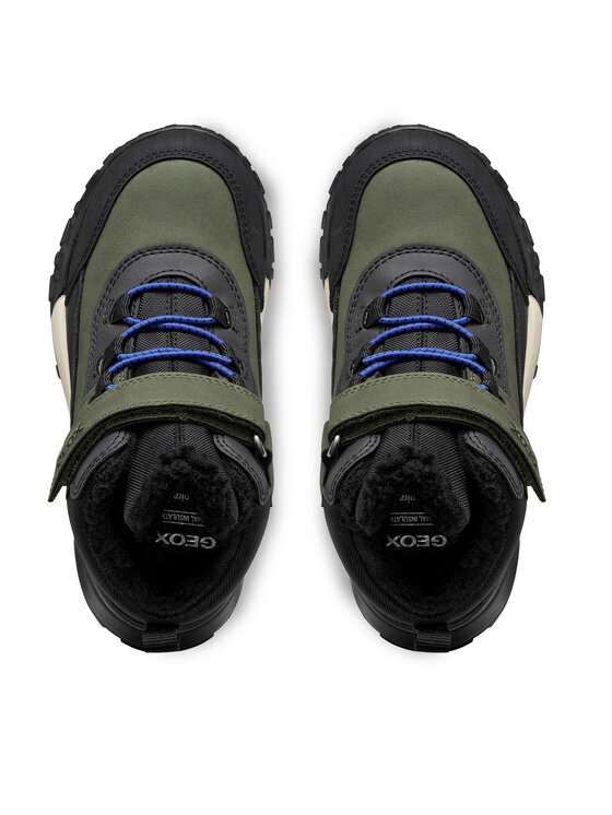 Geox Geox Śniegowce J Trekkyup Boy B Abx J46MBE 0MEMS C0450 M Zielony ciemny