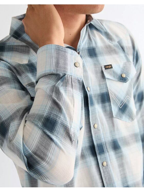 Wrangler Wrangler Koszula WESTERN SHIRT Kolorowy Regular Fit