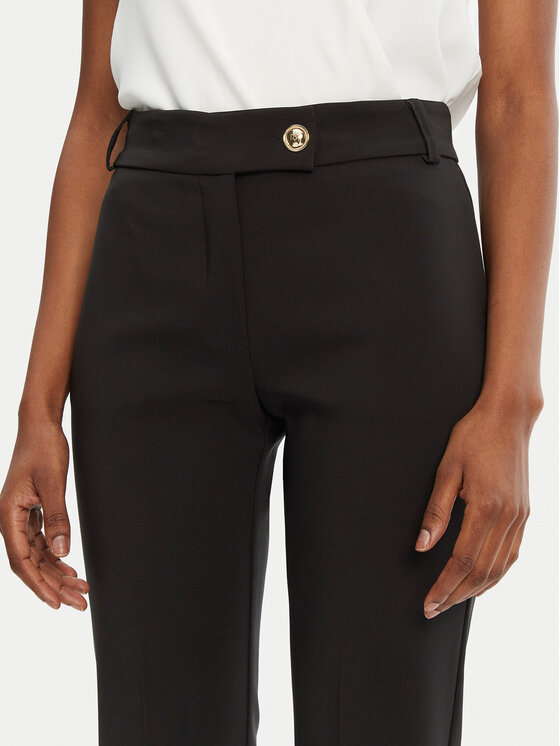 Rinascimento Rinascimento Pantaloni di tessuto CFC0122741003 Nero Regular Fit