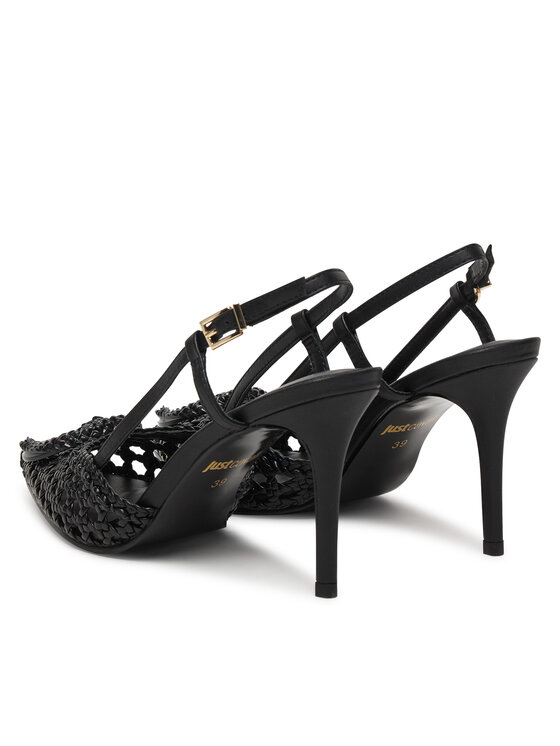 Just Cavalli Just Cavalli Обувки на ток 80RA3S14 ZSE38 Черен