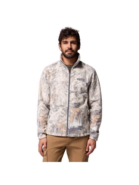 Columbia Columbia Felpa di pile Steens Mountain Printed Jacket Grigio Regular Fit