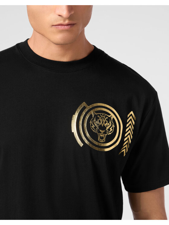 Plein Sport Plein Sport T-Shirt 22423 Czarny Regular Fit