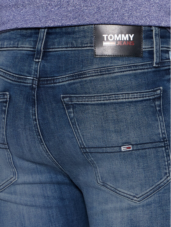 Tommy Jeans Tommy Jeans Jeansy Simon DM0DM09563 Tmavomodrá Skinny Fit