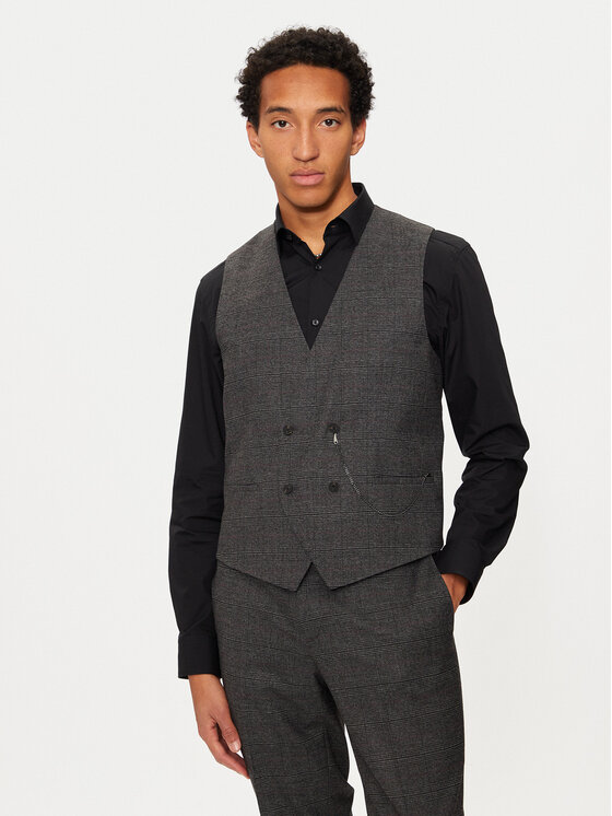 HUGO Hugo Oblek Henry/Getlin 50528361 Šedá Slim Fit