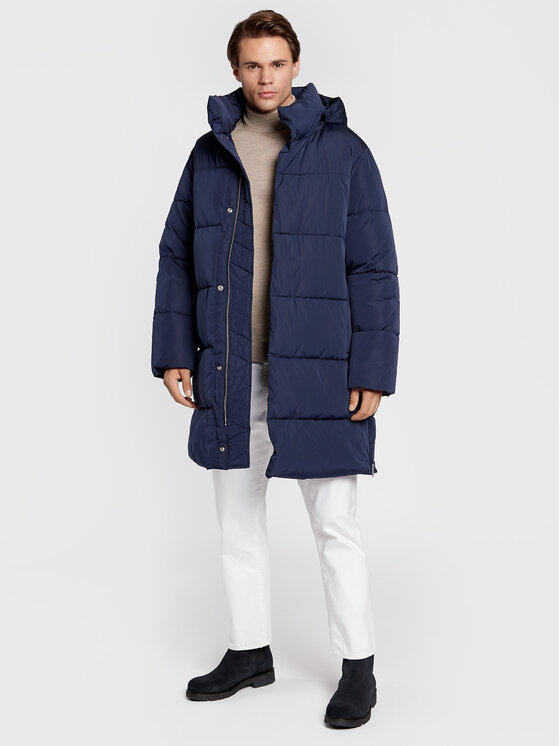Trussardi Trussardi Зимова куртка Memory 52S00742 Cиній Regular Fit