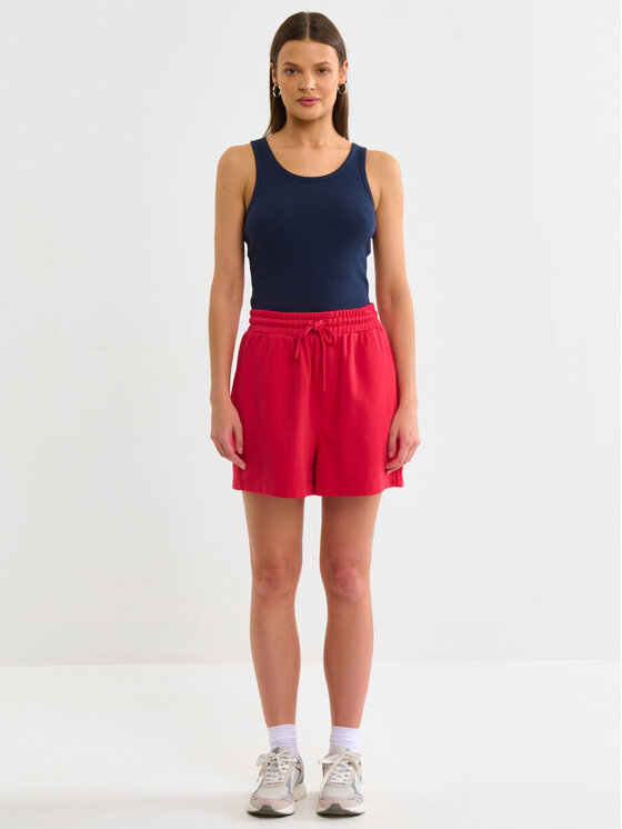 BIG STAR BIG STAR Top AURELA_403_150 Granatowy Basic Fit