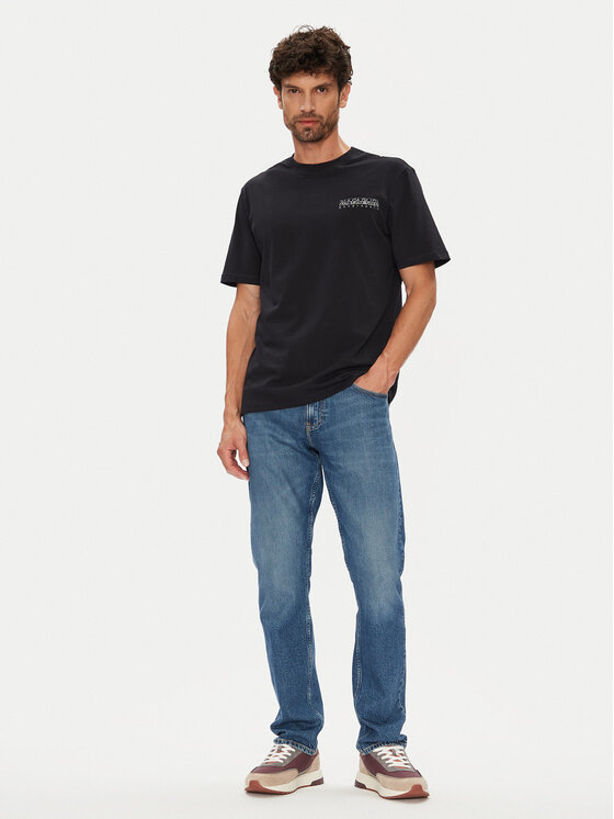 Napapijri Napapijri Tricou S-Turrach NP0A893U Negru Regular Fit
