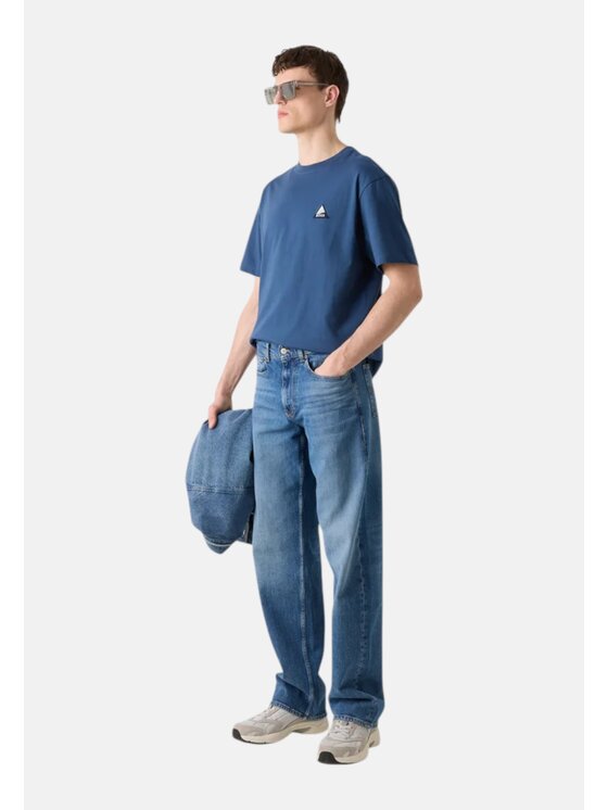 BOSS BOSS T-shirt q-roa-35441 Blu Regular Fit