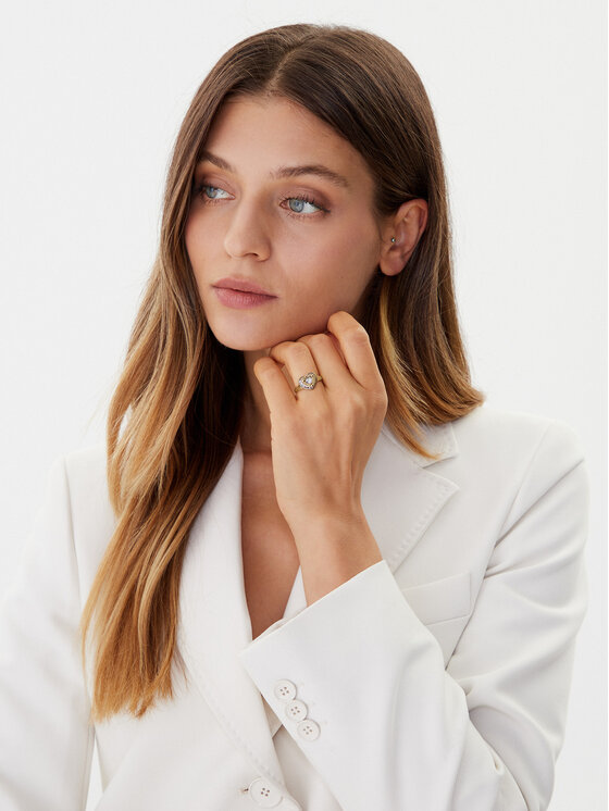 Guess Guess Кільце JUBR05 552JW Золотий