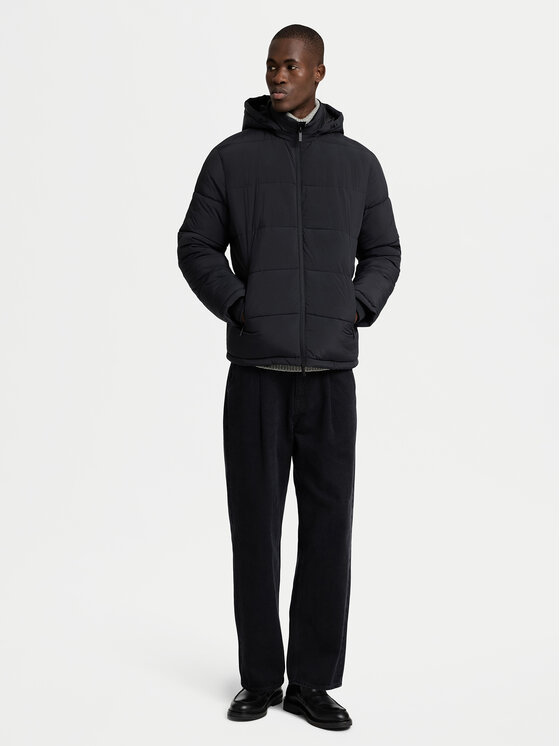 Selected Homme Selected Homme Зимова куртка Cooper 16089957 Чорний Regular Fit