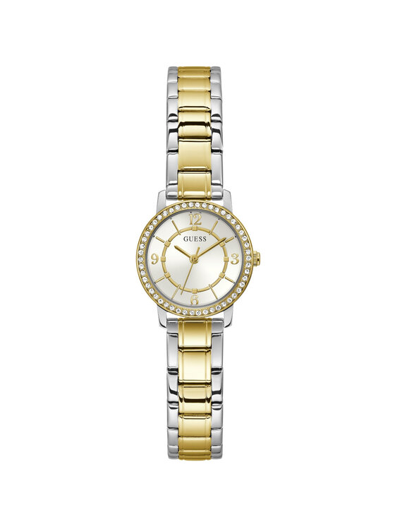 Guess Guess Hodinky GW0468L4 Stříbrná