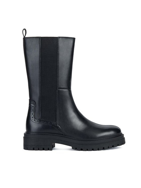 Geox Geox Členková obuv D Iridea D36HRD 00043 C9999 Čierna