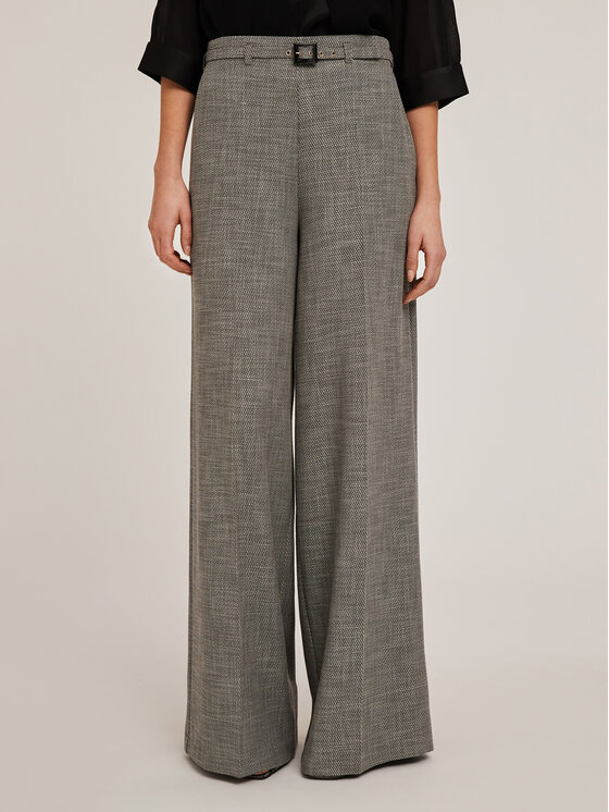 Motivi Motivi Pantaloni di tessuto P229Q003810N013 Grigio Over Fit