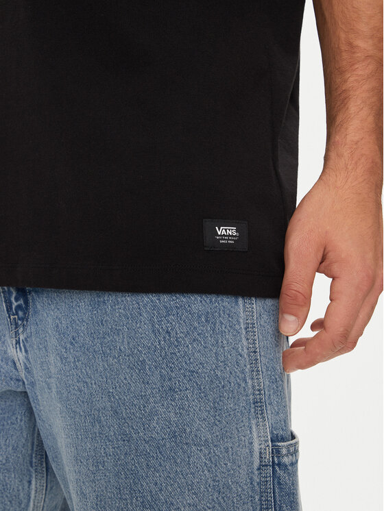 Vans Vans T-Shirt Original VN000G51 Μαύρο Regular Fit