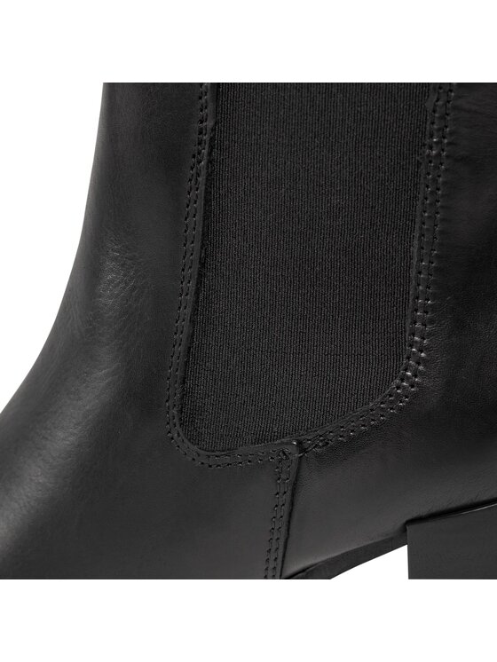 Tamaris Tamaris Kotníková obuv s elastickým prvkem 1-25457-41 Černá