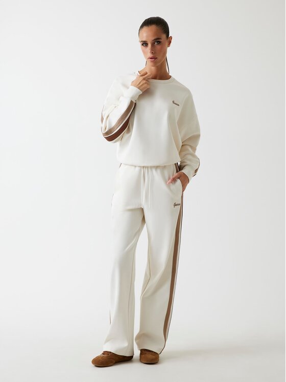 Guess Guess Felpa 178872 Bianco Classic Fit