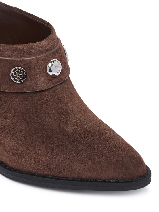 Guess Guess Klapki FLTSAN SUE09 Brązowy ciemny