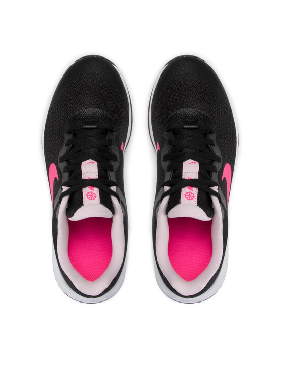 Nike Nike Futócipő Revolution 6 Nn (GS) DD1096 007 Fekete