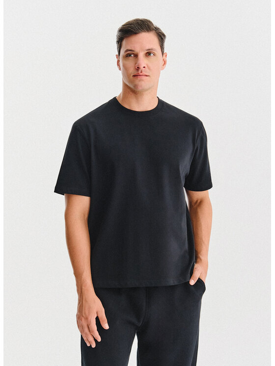 Pako Lorente Pako Lorente T-Shirt U25WB-TT-001 Czarny Oversize