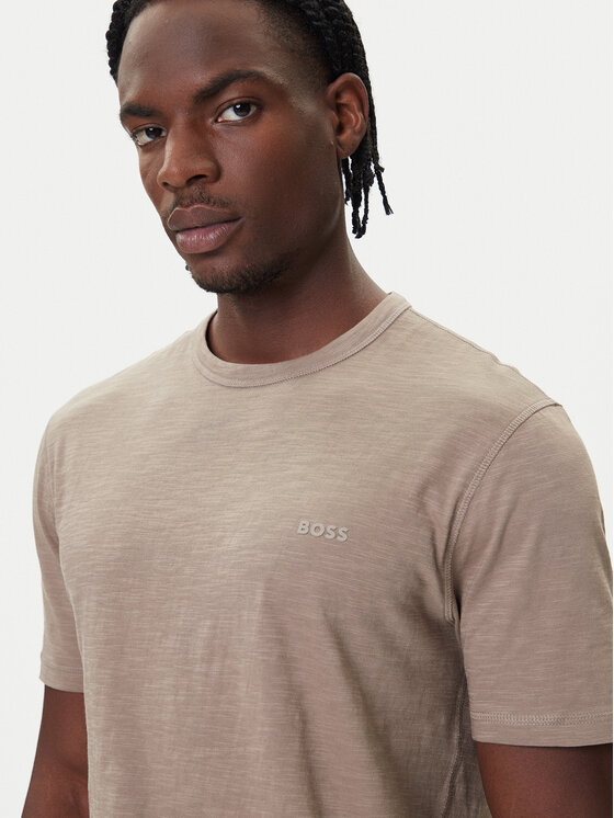 BOSS BOSS T-shirt Tegood 50508243 Beige Regular Fit