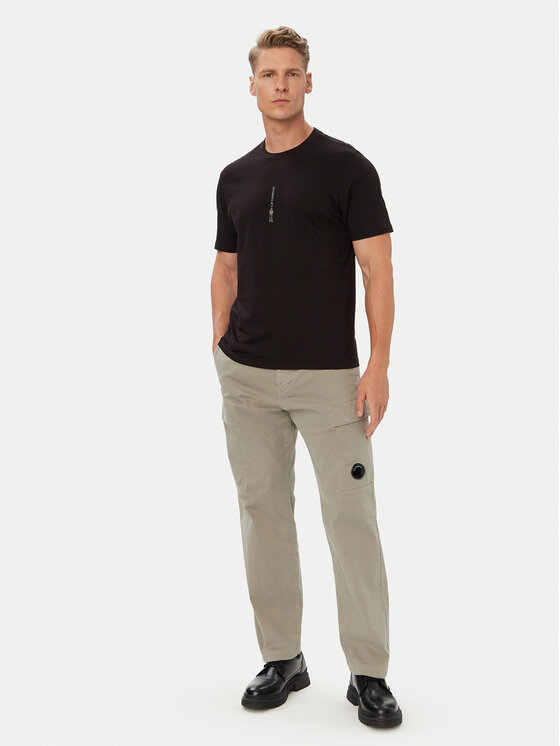 C.P. Company C.P. Company Футболка 21CMTS184A005100W Чорний Regular Fit