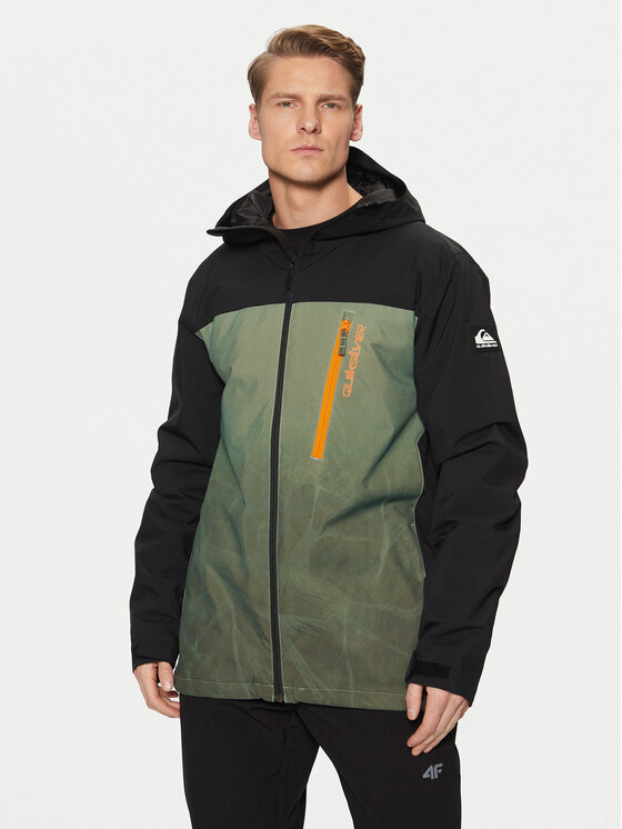 Quiksilver Lyžiarska bunda Morton EQYTJ03458 Zelená Modern Fit