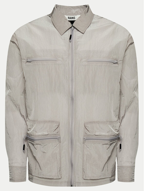 Rains Rains Cămașă Kano Overshirt 19220 Gri Regular Fit