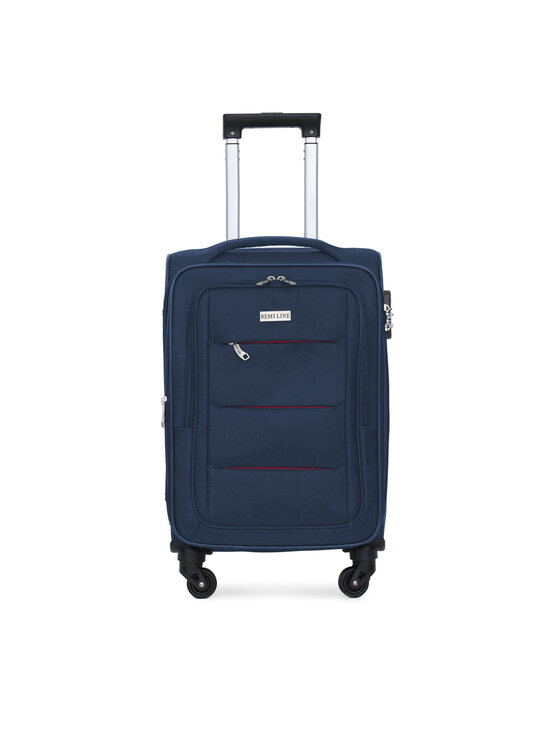 Valiză de cabină Semi Line T5683-1 Bleumarin
